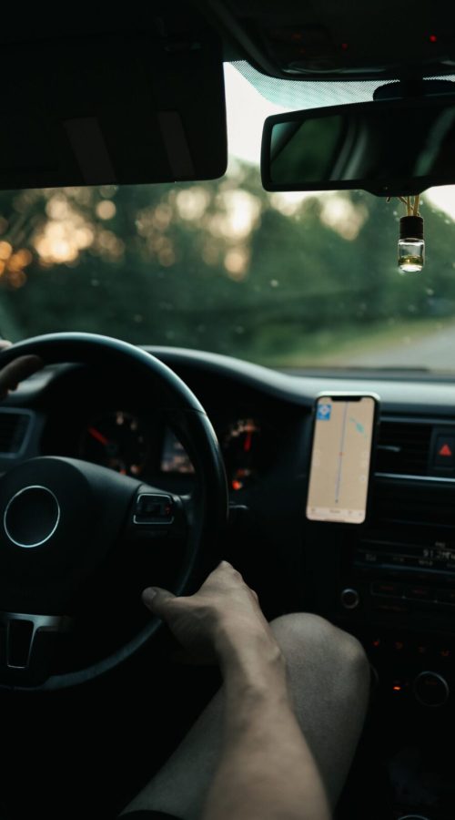driving car driving a car